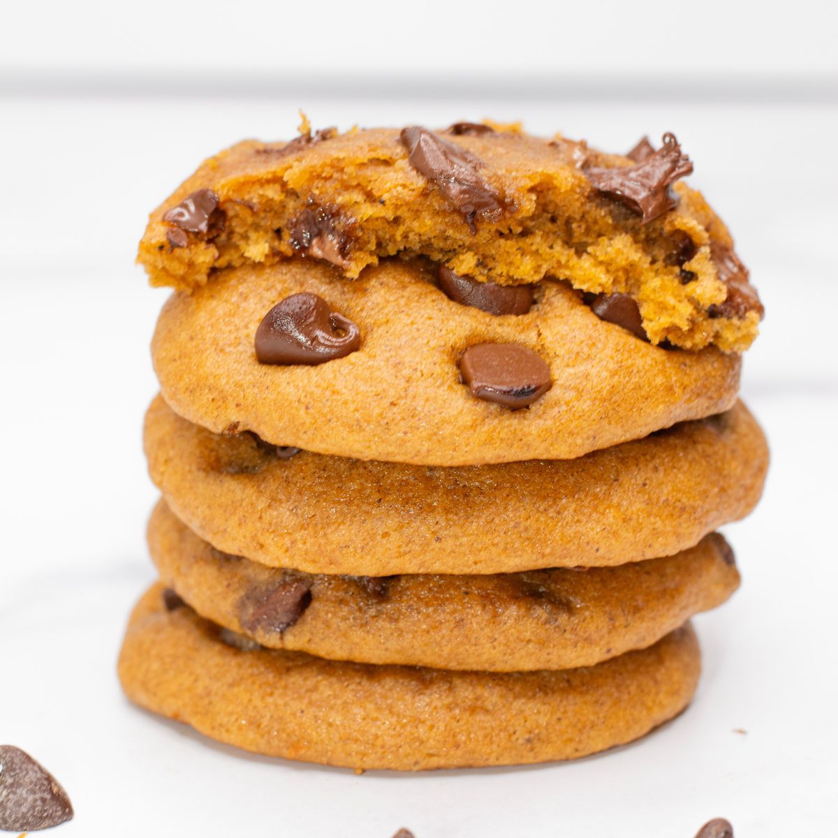 Pumpkin Chocolate Chip Cookies