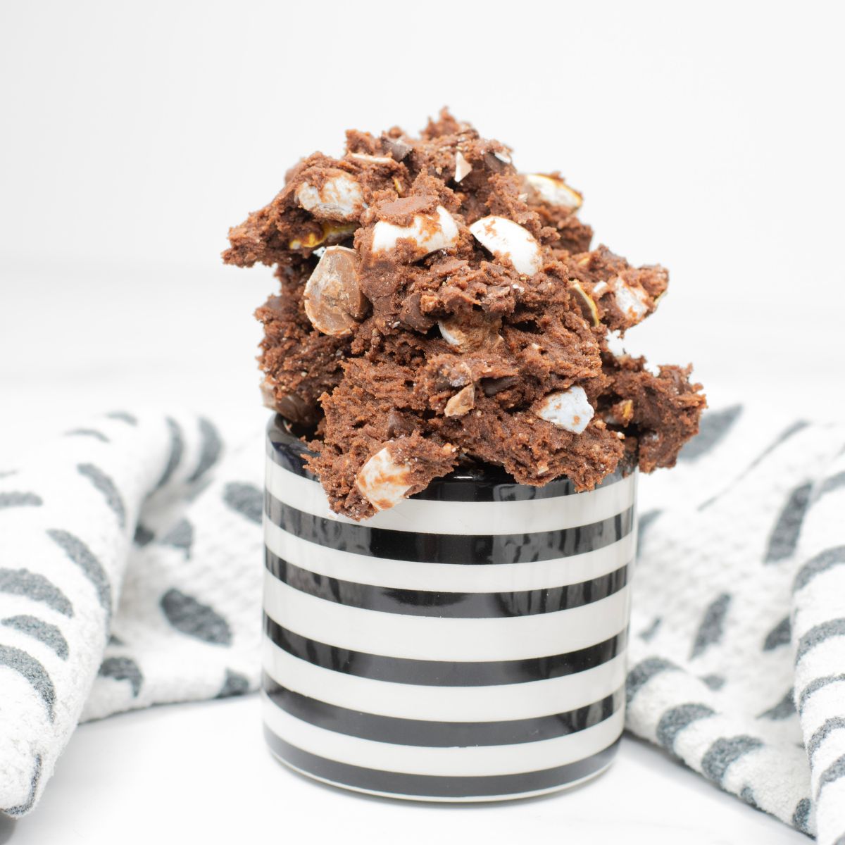 Cadbury Eggs crushed into edible chocolate cookie dough