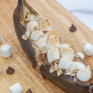 Air Fryer Banana Boat