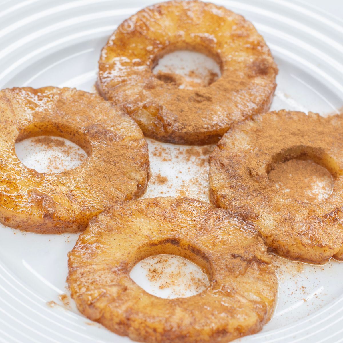 Air Fryer Cinnamon Pineapple & Brown Sugar