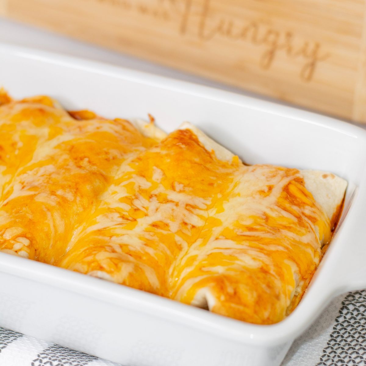 Easy Enchiladas in a pan