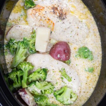 Slow Cooker Chicken & Potatoes